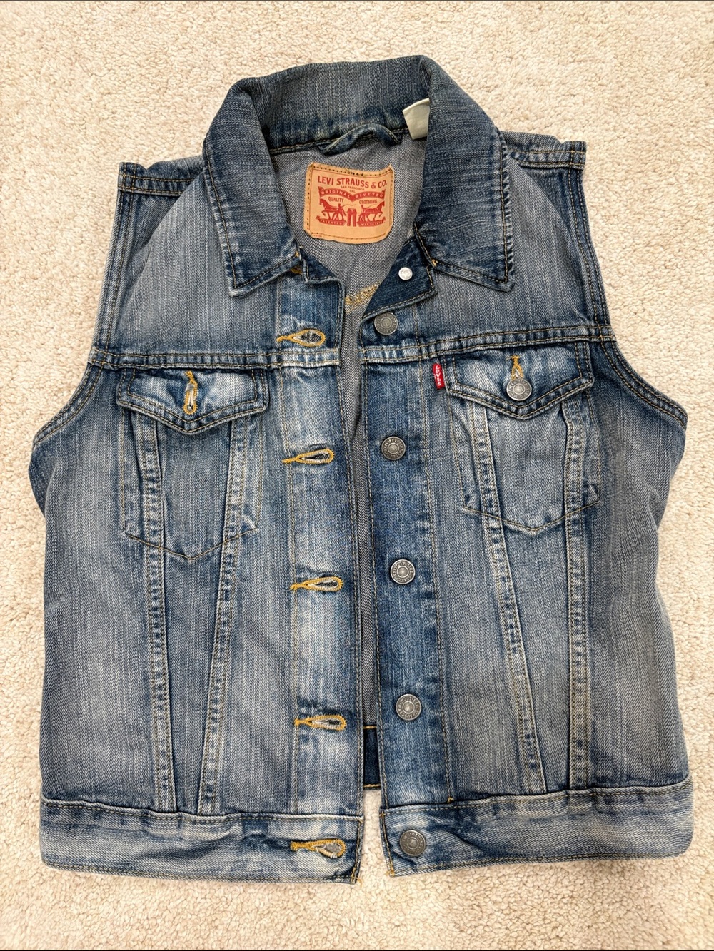 Subcategory selection for Jeans